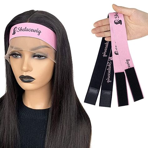 Laid Edges, Wig Headband, Wig Install, Lace Bands, Adjustable Headband, Business Hairstyles, Lace Headbands, Best Amazon, Wig Accessories