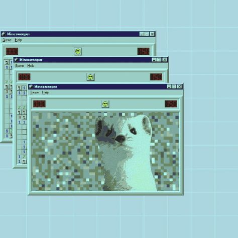 angry stoat pop up aesthetic inscryption pixel minesweeper Minesweeper Aesthetic, Pop Up Aesthetic, Up Aesthetic, Pop Up