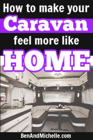 Some tips and tricks for how to make your caravan feel more like home. Whether you live in your caravan full-time or you just use it for holidays around Australia, you can often spend a lot of time inside your caravan. When you come home after a fun adventure, or you're stuck inside on a rainy day, it's always nice to have a homey caravan to relax in. #caravanAustralia Caravan Living, Motorhome Interior, Caravan Decor, Caravan Holiday, Caravan Renovation, Caravan Interior, Kids Flooring, Living On The Road, Vintage Caravan