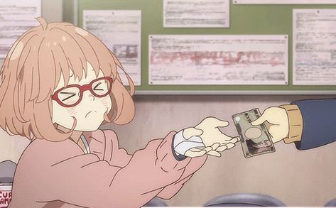 Read Kyoukai no Kanata: Sleepover! Fanfic - sHOULD I CONTINUE THIS?????? - Wattpad Mirai Kuriyama, Beyond The Boundary, Kyoto Animation, Anime Gifs, 5 Anime, Fanarts Anime, Anime Kawaii, Light Novel, Anime Movies