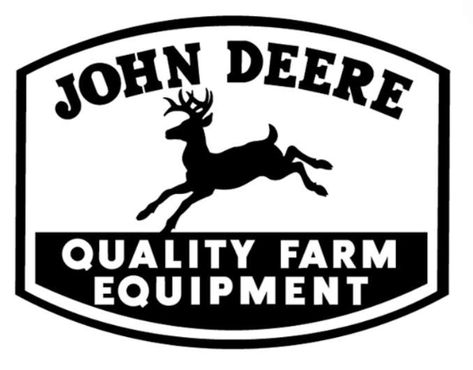 Taking a Look Through Time: Exploring John Deere Logo History John Deere Stickers, John Deere Logo, Old John Deere Tractors, John Deere Equipment, Premium Logo, Farm Equipment, Custom Decals, Cricut Vinyl, Vintage Logo