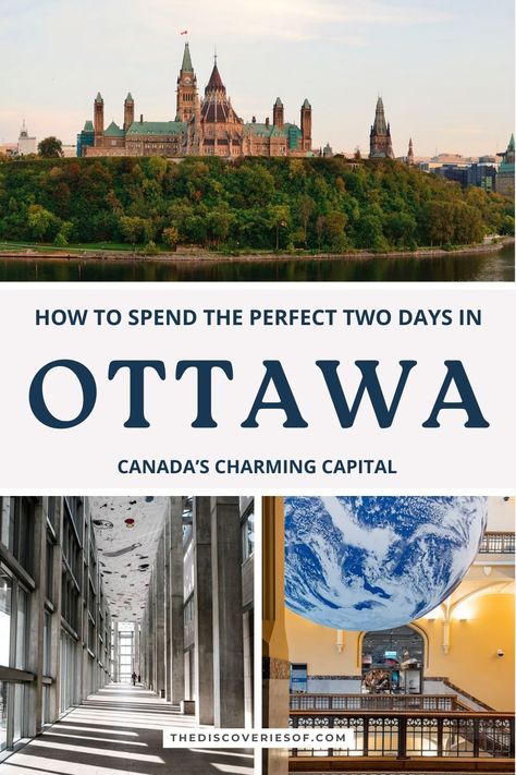 Ready to spend the perfect 2 days in Ottawa? Explore with this in-depth itinerary - the best things to do and insider tips for your trip. Ottawa itinerary I Things to do in Ottawa I Ottawa Canada Things To Do In Ottawa Canada, Ottawa Canada Winter, Canadian Honeymoon, Ottawa Aesthetic, Things To Do In Ottawa, Canada Camping, Ottawa Travel, Fun Trips, Kids Things To Do