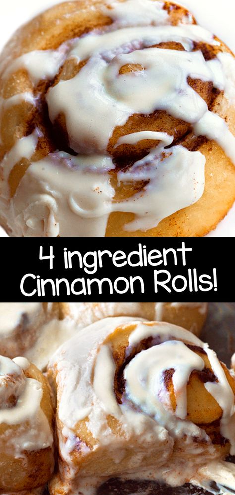 Vegan Cinnamon Rolls Easy, Pizza Dough Cinnamon Rolls, Cinnamon Rolls Without Yeast, No Yeast Cinnamon Rolls, Best Cinnamon Roll Recipe, Homemade Cinnamon Rolls Easy, Quick Cinnamon Rolls, Easy Cinnamon Rolls, Healthy Cinnamon Rolls