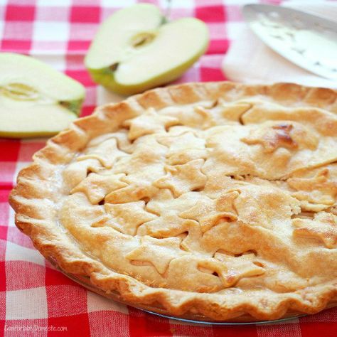 Classic Apple Pie - Comfortably Domestic Appetizers Thanksgiving, Prosciutto Wrapped, Classic Apple Pie, Free Fruit, Christmas Goodies, Apple Pie, Parmesan, Pear, Gluten Free