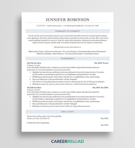 Download free ATS resume template for Word. #ResumeTemplate #ATSresume #ResumeLayout #ResumeExample Free Microsoft Word, Free Professional Resume Template, Free Resume Template Word, Microsoft Word Resume Template, Ats Resume, Free Resume Template Download, Sample Resume Templates, Basic Resume, Resume Design Professional