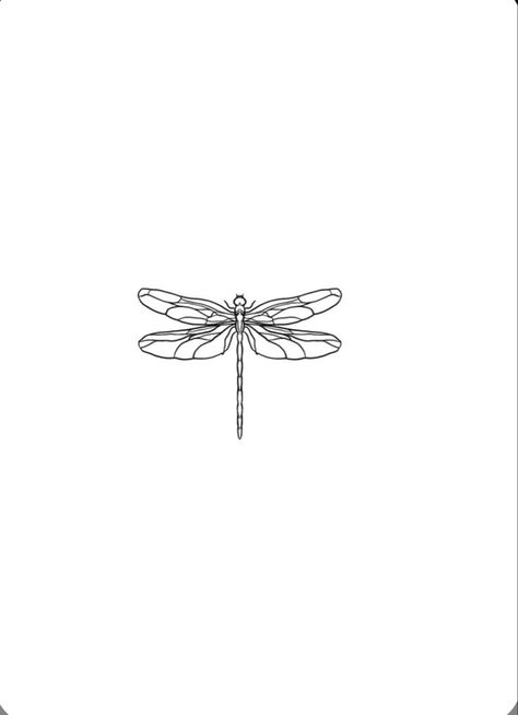 Dragon Fly Simple Tattoo, Dragonfly Tattoo Thick Lines, Fine Line Dragonfly Tattoo Design, Dragon Fly Line Tattoo, Dainty Dragon Fly Tattoo, Mini Dragon Fly Tattoo, Dragonfly Design Tattoo, Simple Dragonfly Tattoo Design, Dragon Fly Tattoo Fine Line