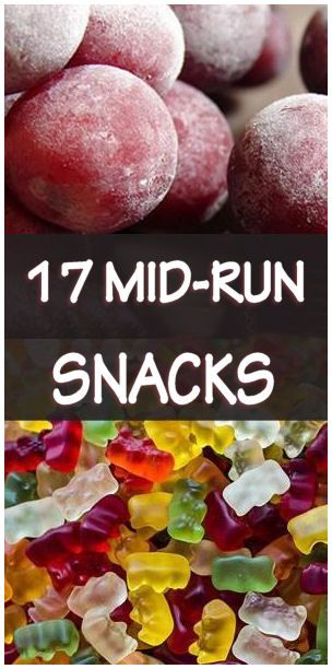 17 Mid-Run Healthy Snacks  For our 5k tiff! Marathon Prep, Running Food, Running Fuel, Running Nutrition, Nutrition Bars, No Sugar Foods, Marathon Running, Marathon Training, Running Workouts