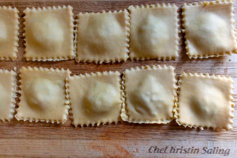 Crab Ravioli Recipe, Homemade Ravioli Dough, Ravioli From Scratch, Italian Ravioli, Crab Ravioli, Ravioli Recipe Homemade, Ravioli Dough, Italian Feast, Ravioli Filling