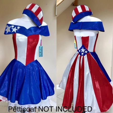 Patriotic Dress,pageant Dress, Flag Dress,usa Princess American Flag Dress American National Costume - Etsy Usa National Costume, Usa Costume, American Flag Dress, Dress Usa, Flag Dress, Patriotic Dresses, National Costume, Costume National, National Dress