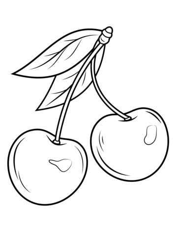 Cherry Drawing, Cherry Tattoos, Tattoo Outline Drawing, Muster Tattoos, Drawing Stencils, Tattoos Geometric, Tattoo Stencil Outline, Pola Sulam, Tattoo Flash Art