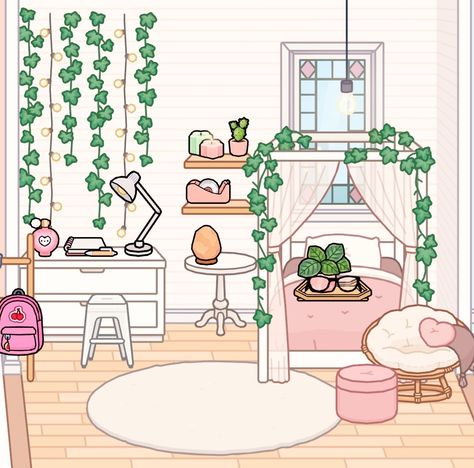 Preppy Room In Toca Boca, Bohemian Bedroom Decor Toca Boca, Toca Bedroom Ideas Teen, Free Toca Boca House Ideas Preppy, Toca Boca Room Ideas My Room Furniture Pack, Preppy Toca Boca House Ideas, Toca Boca My Room Pack, Toca Boca Bedroomideas, Toca Boca Room Ideas Bohemian House Bedroom