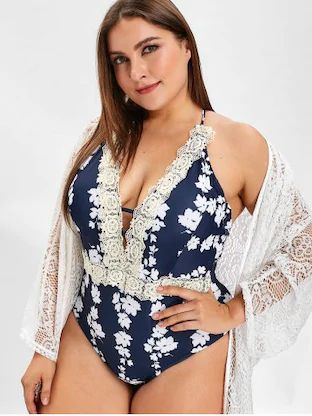 Page 18 - Cheap Plus Size Swimwear For Women | ROSEGAL Plus Size Swimsuit, Casual Beach Wear, Plus Size Fall Fashion, Plus Size Tankini, Short Sleeve Maxi Dresses, Trendy Plus Size Clothing, Plus Size Swimsuits, Plus Size Fashion For Women, Plus Size Kleidung