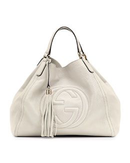 White Gucci Bag, Gucci Soho Bag, Gucci Outlet, Handbag Gucci, Gucci Soho, Bags Online Shopping, Gucci Purses, Cheap Designer Handbags, Bag Gucci