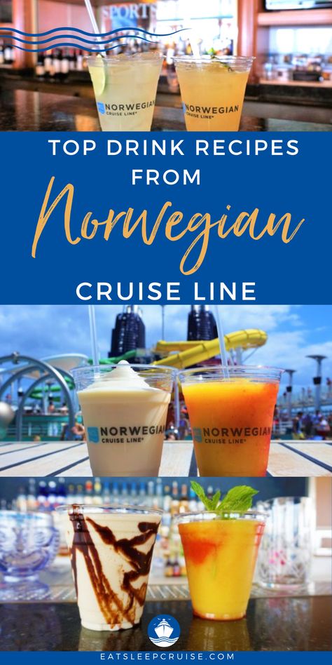 Norwegian Cruise Line Drinks, Ncl Cruise Tips, Norwegian Cruise Line Tips, Ncl Encore, Norwegian Viva, Cruise Cocktails, Norwegian Encore, Cruise Drinks, Hawaii Cruise