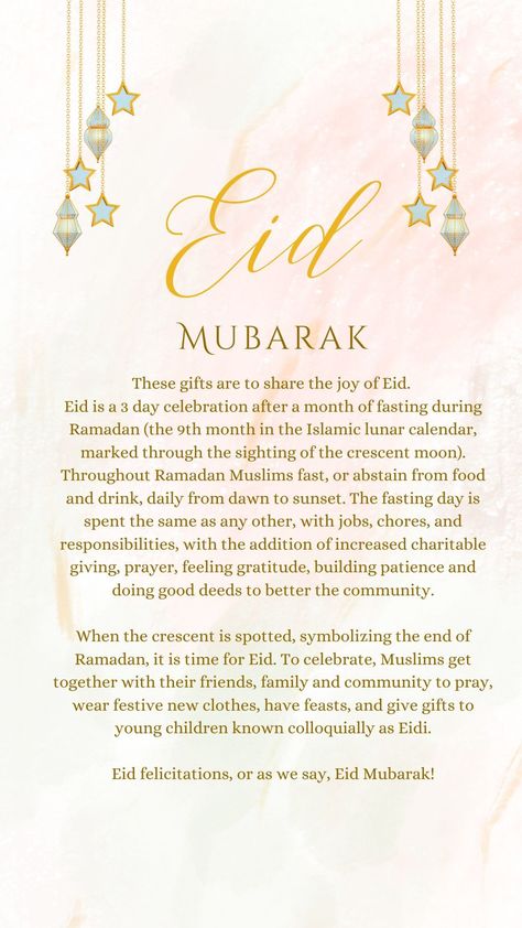 Eid explanation for toddlers pre school kindergarten, eid gifts, eidi, school, class. What to say about Eid and Ramadan. Explain Ramadan and eid Duas For Eid, Eidi For Susral, Eid Wishes, Eid Ideas, Islamic Aesthetic, Fast Food Drinks, Lion And The Mouse, Ramadan Cards, Fancy Writing