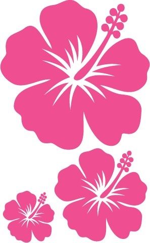 http://fleur-hibiscus.fr/plaquettes/62-planche-3-fleurs-d-hibiscus-panachees-roses.html #Fleur #hibiscus #Fle… | Pochoir fleur, Fleur à colorier, Fleurs en papier Festa Moana Baby, Hawaiian Quilts, Leaf Template, Flower Stencil, Hawaiian Flowers, Tropical Theme, Flower Template, Cricut Projects Vinyl, Hibiscus Flowers