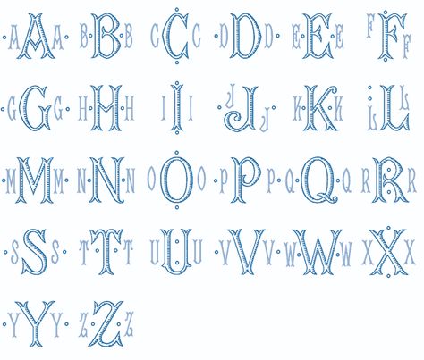 Fancy Monogram Letters, Monogram Fonts Alphabet, Vintage Monogram Letters, Monogram Fonts Initials, Monogram Drawing, Embroidery Fonts Free, Artsy Fonts, Script Monogram Font, Letter B Monogram