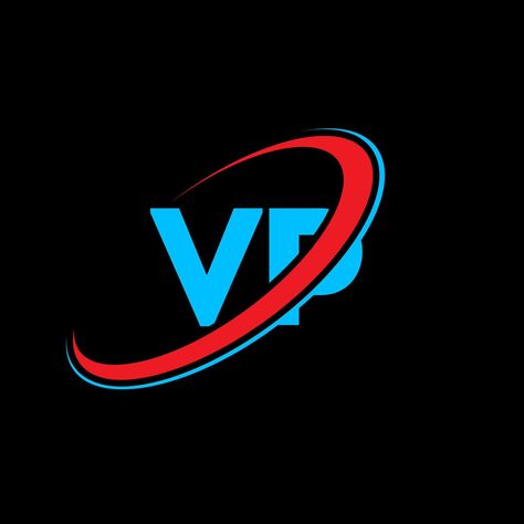 VP logo. VP design. Blue and red VP letter. VP letter logo design. Initial letter VP linked circle uppercase monogram logo. Vp Logo Design, Vp Logo, Canvas Painting Designs, Letter Logo Design, Painting Designs, Photo Art Gallery, Upper Case, Photo To Video, Initial Letter