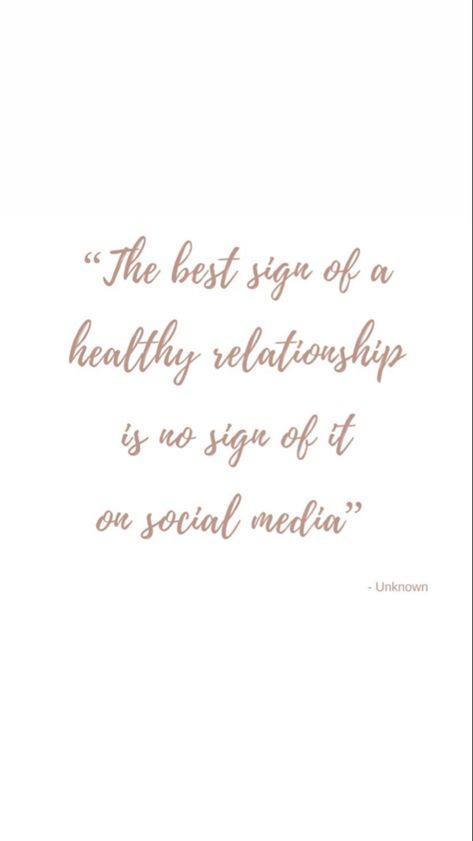 @xclusivejay 🥵💙💭 | “the best sign of a healthy relationship is no sign of it on social media.” - #relationship #quotes Couple Story Ideas, Couple Story, A Healthy Relationship, No Sign, Healthy Relationship, Story Ideas, Healthy Relationships, Relationship Quotes, Relationship Goals