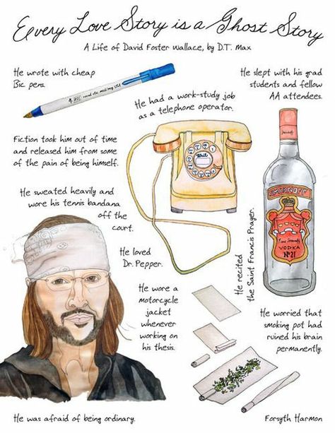 Infinite Jest, Philosophy Major, Art Haus, This Is Water, David Foster Wallace, David Foster, Bic Pens, Ghost Story, Magic Realism