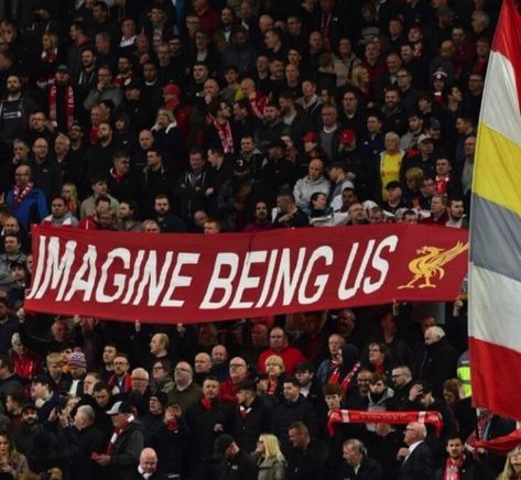 As Liverpool fans were pictured holding a banner with “imagine being us” written, in the stadium during the match with Brighton & Hove Albion, the video of Fabinho ankle tackle/foul on Ferguson left many with suspicion why no red card was given, despite VAR review. A picture of Liverpool fans... Evan Ferguson, Liverpool Fc Quotes, Liverpool Football Team, Liverpool Fc Team, Liverpool Anfield, Brighton Hove Albion, Liverpool Soccer, Liverpool Wallpapers, Liverpool Players