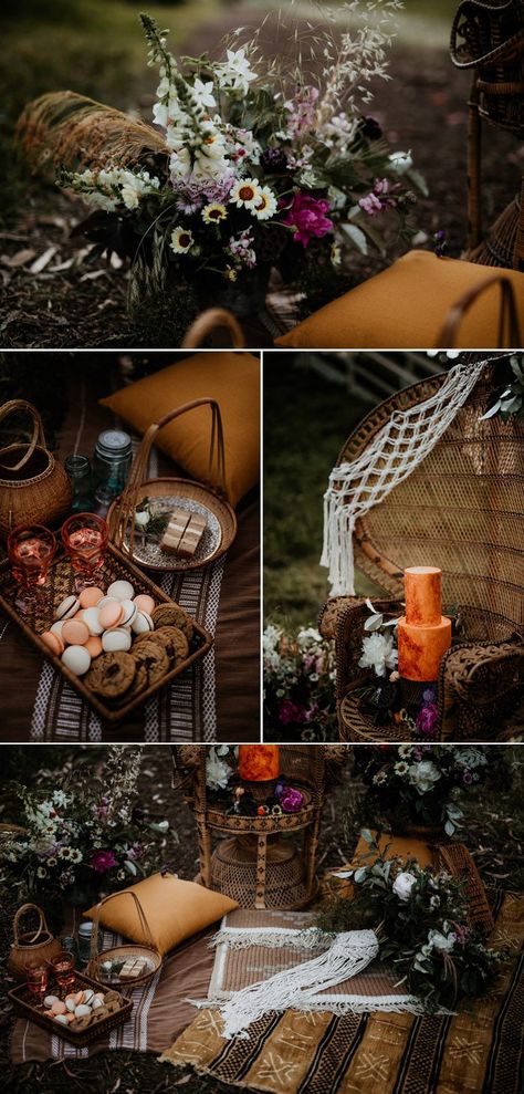 This Earthy Elopement Inspiration Celebrates the Summer Solstice with Loving on the Longest Day of the Year | Junebug Weddings