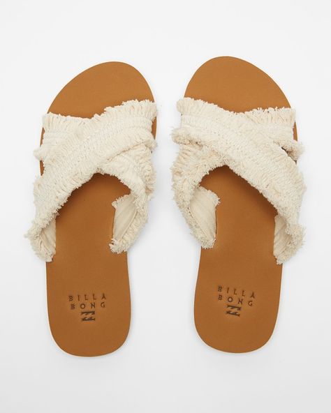 Mackenzie Sandals | Billabong Sandals Preppy, Billabong Sandals, Washed Ashore, Preppy Beach, Surf Clothing, Clothing Streetwear, Surf Outfit, Punta Cana, Beach Vibes