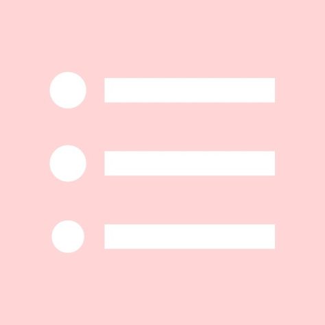 reminder Pink Aesthetic Icon, Ios App Logo, Iphone Reminders, Pastel Pink Icons:), Icon Iphone, Shortcut Icon, Apple Iphone Wallpaper Hd, App Store Icon, Ios App Iphone