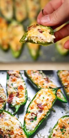 Filled Jalapeno Peppers, Easy Jalepeno Recipes, Halopinio Poppers, How To Make Jalapeno Poppers, Jalopinos Poppers, Apettizer Recipes, Jalapeño Pepper Recipes, Jalapeño Ideas, Stuff Jalapeno Peppers