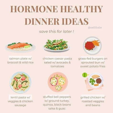 How To Eat More Vegetables, Hormone Balancing Recipes, Testosterone Boosting Foods, Foods To Balance Hormones, Beans And Sausage, Healthy Hormones, Makanan Diet, Balanced Meals, Hormone Health