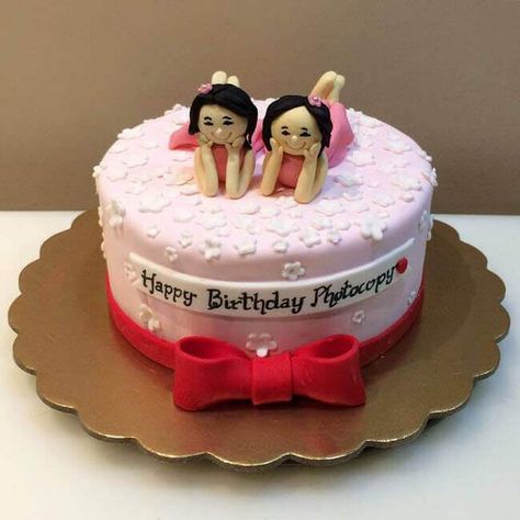 50 Sister Cake Design (Cake Idea) - January 2020 Cake Design For Sister Birthday, Sister Cake Ideas, Twins Cake Design, Birthday Cake For Sister Ideas, Birthday Cake For Twins Sisters, Cake For Sister Birthday, Twins Birthday Cake Ideas, Sister Birthday Cake Ideas, Birthday Cake For Sister