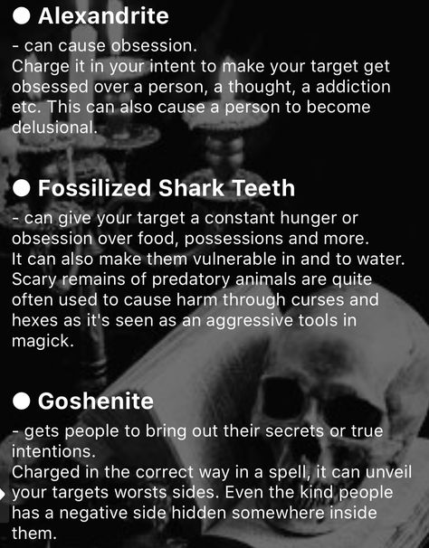 Crystal in witchcraft Teeth In Witchcraft, Teeth Witchcraft, Baneful Witchcraft, Bone Magick Witchcraft, Chaos Witchcraft, Bones In Witchcraft, Crystal Hunting Tips, How To Tell If A Crystal Is Real, Common Crystals Used In Witchcraft