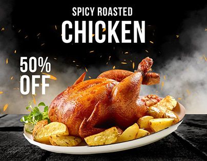 Chicken Grill, Chicken Poster, Whole Roasted Chicken, Restaurant Flyer, Food Ads, Whole Chicken, Roasted Chicken, Food Packaging, Grilled Chicken