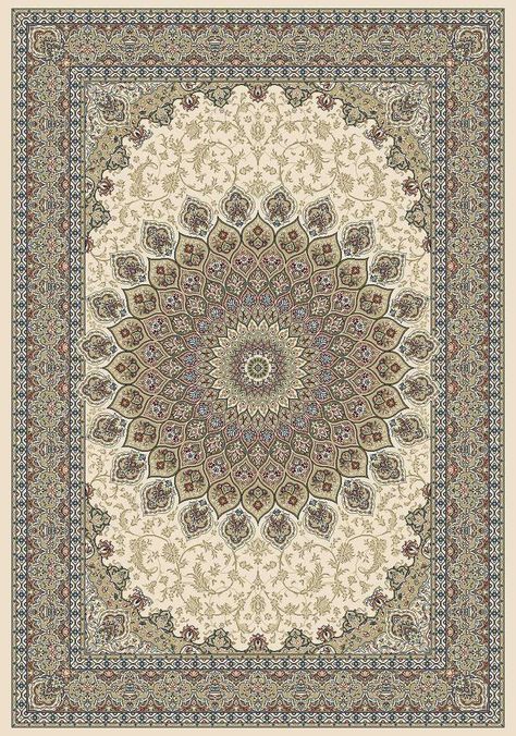 Biomorphic Art, Ancient Garden, Persian Rug Designs, Dynamic Rugs, Rug Texture, Persian Pattern, Stylish Rugs, Ivory Rug, Persian Carpet