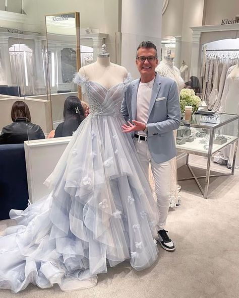 Randy Wedding Dress Collection, Randy Fenoli Blue Wedding Dress, Say Yes To The Dress Dresses, Wedding Dresses Randy Fenoli, Fantasy Bridal Gown, Bridal Appointment Outfit, Randy Fenoli Wedding Dress Collection, 2024 Bridal Gowns, Wedding Dress Randy Fenoli