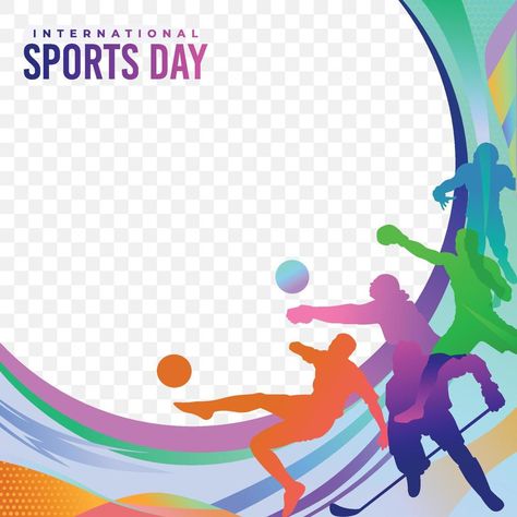 Sports Day Banner Design, International Sports Day, Sports Day Banner, Sports Day Certificates, Free Christmas Invitation Templates, Sports Background, Birthday Photo Album, Classroom Interior, Picture Banner