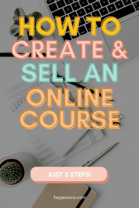 Want to create and sell an online course as an entrepreneur? I've got plenty of tips in my step-by-step guide to how to create an online course and sell it. How To Create And Sell Online Courses, How To Sell Online Courses, Selling Courses Online, Mini Course Ideas, Create A Course, Digital Course, Course Launch, Course Creation, Online Course Creation