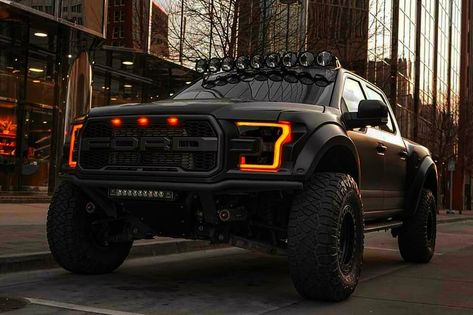 Ford Raptor Black Ford Raptor, Cars Tokyo, Ford Raptor Truck, Aesthetic Car Accessories, Raptor Truck, Ford Mustang Wallpaper, Cars Chevrolet, Quotes Car, Tokyo Drift Cars