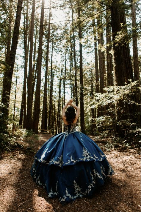 Quinceañera Photoshoot Ideas In Snow, Quince Portraits Photo Shoot, Forest Quince Photoshoot, Enchanted Forest Quinceanera Photoshoot, Snow Quinceanera Pictures, Enchanted Forest Photoshoot Ideas, Quinceañera Poses Ideas, Poses For Quinceanera Pictures, Quince Photoshoot Ideas With Court