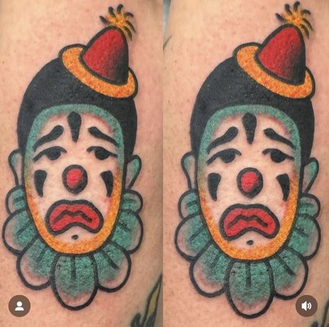 Clown Tattoo Ideas, Clown Tattoo, Back Pieces, Matching Tattoos, Tattoos And Piercings, Piercings, Tattoo Ideas, Tattoos