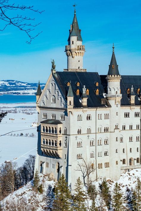 The best Neuschwanstein Castle photography spots [A local's guide] Neuswanstein Castle, Neuschwanstein Castle Photography, Bucket List Christmas, Castle Bavaria, Drawing Travel, Castle Photography, Zermatt Switzerland, Beach Sunset Wallpaper, Vacation Photography