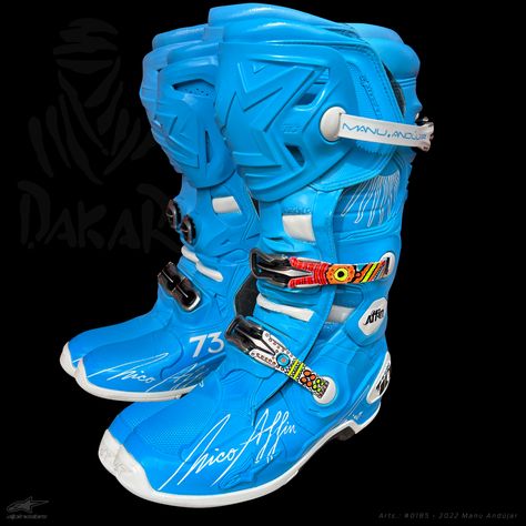 Arts.: 0185-2022
@manu.andujar 
Botas Test Dakar 🇦🇷
//
//
#mxboots #motocross #tech7 #tech7s #tech7boots #tech10boots #tech10s #alpinestarsboots #tech10 #motostyle #customboots #mx #dakar #dirtbike #alpinestars #boots #foxboots #foxmotionboots #motocrossboota #superboots #bootsmx #bootscross #mxboot #customboot @inthedirtarg #dakar #enduro #endurocross #airbrush @mxboot.com_ @starmotocross #mxlifestyle #tech3 #tech3boots Moto Cross, Osprey Backpack, Motocross, Backpacks, Boots, Purple, Quick Saves