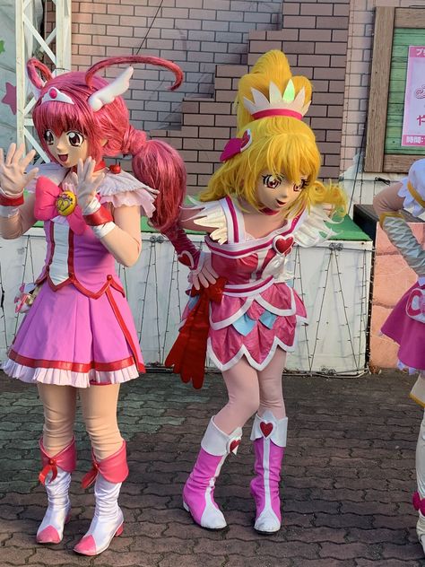 Glitter Force Cosplay, Glitter Force Costume, Glitter Peace, Magical Anime, Kigurumi Mask, Sakura Miku, Glitter Force Doki Doki, Animegao Kigurumi, Smile Precure