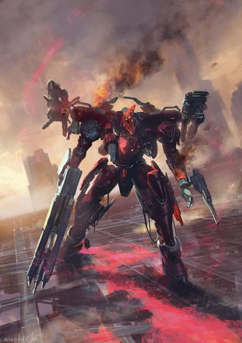 Armored Core Fanart, Armored Core 6 Wallpaper, Armored Core 6 Fanart, Armored Core Art, Armored Core 6 Art, Armored Core 6 Raven, Armored Core Mech Design, Armor Core, Armor Core Mech