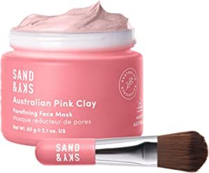 It's the face mask skincare that the internet is freaking out over. The multi award-winning Sand & Sky Australian Pink Clay facemask detoxifies, brightens and minimizes the appearance of pores in just 10 minutes. Face Mask Brush, Pink Clay Mask, Pore Mask, Blackhead Mask, Clay Face Mask, Facial Brushes, Clay Faces, Best Face Mask, Enlarged Pores