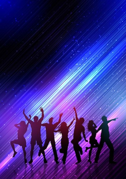 Party People Dancing, Freshers Party, Dancing Pose, Colourful Background, Dance Party Birthday, Dance Background, Event Poster Template, Dance Wallpaper, Music And Dance