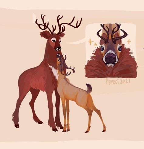 Deer Drawings, Tortoise Food, Lost World, The Lost World, Deer Art, Extinct Animals, Creature Drawings, Fantasy Creatures Art, Mythical Creatures Art