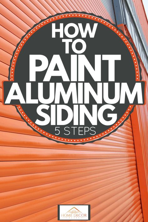 Painted Metal Siding Exterior, How To Paint A Mobile Home Exterior, Painting Siding On House, Paint Mobile Home Exterior, How To Paint Metal Siding On A House, Painted Aluminum Siding Before And After, How To Paint Aluminum Siding, Painting Steel Siding, Aluminum Siding House Exterior Colors