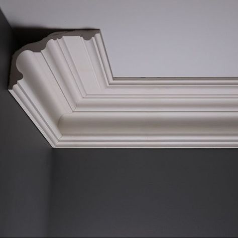 Covingshop.com - The Coving Shop London UK Edwardian Cornicing, Ceiling Cornice Ideas, Edwardian Coving, Edwardian Ceiling, Coving Ideas Living Rooms, Modern Ceiling Medallions, Cornices Ceiling, Ceiling Coving, Plaster Coving