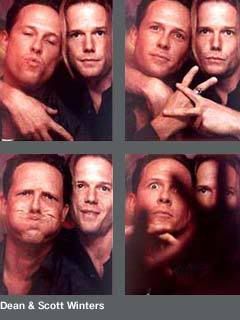 Dean & Scott Winters-brothers, both in real life and on the HBO prison drama "Oz" SO good! Oz Tv Series, Dean Winters, Lee Tergesen, Ethical Principles, Tv Show Posters, Chris Meloni, Who Do You Love, O Reilly, Prison Break